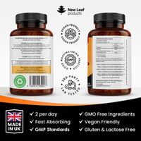 New Leaf High Strength Vitamin C + Rosehip 6 Month Supply
